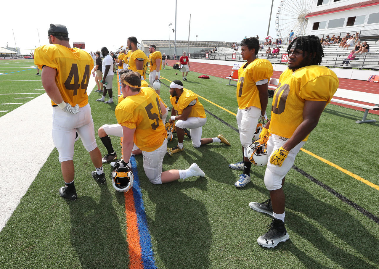 Rowan Football Scrimmage Ocean City